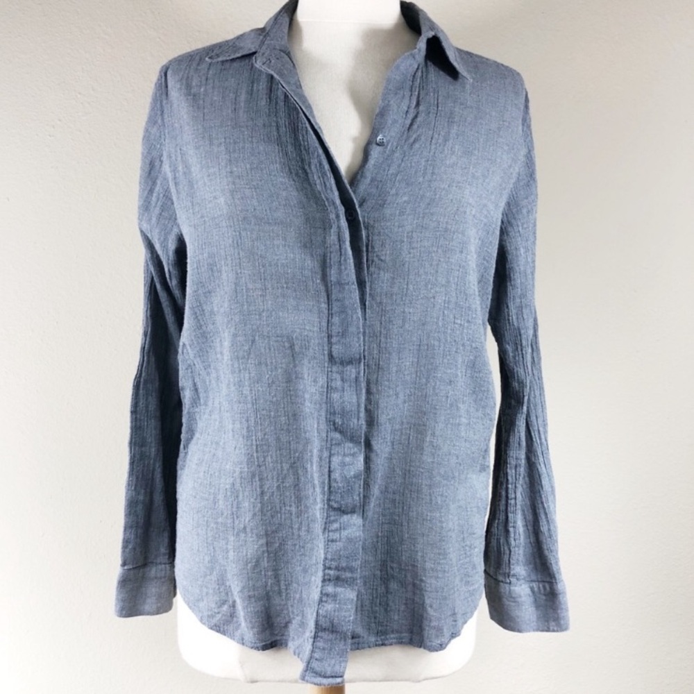 Sam Edelman zipper back shirt